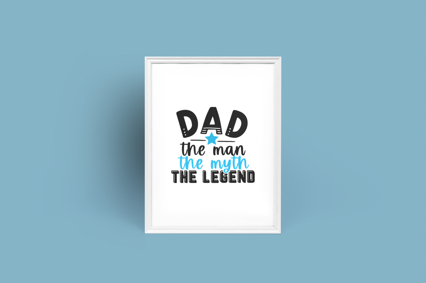 Personalised Dad The Man The Myth The Legend Fathers Day Collection-3