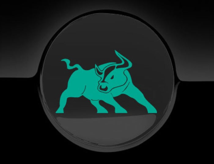 Bull Raton Fuel Cap Cover Car Sticker-1