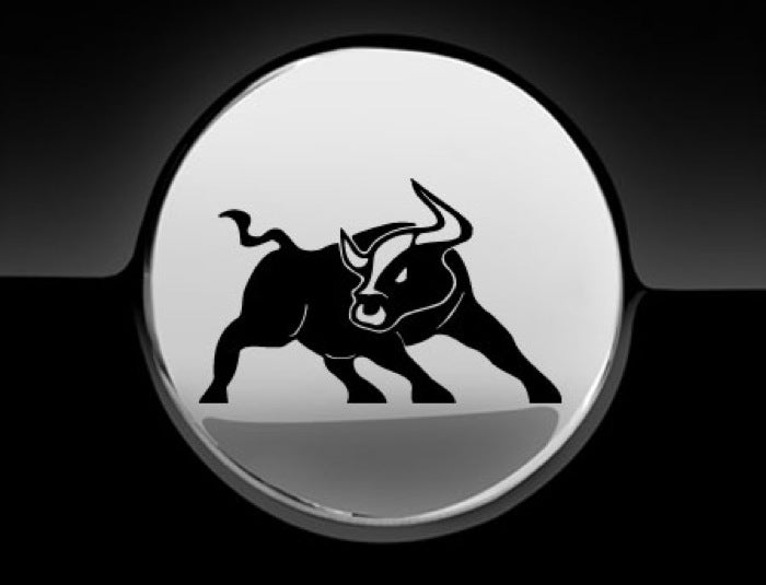 Bull Raton Fuel Cap Cover Car Sticker-3