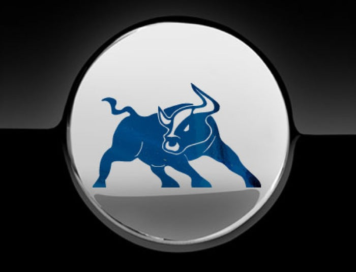 Bull Raton Fuel Cap Cover Car Sticker-6