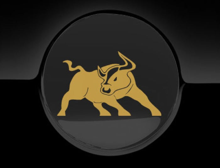 Bull Raton Fuel Cap Cover Car Sticker-8