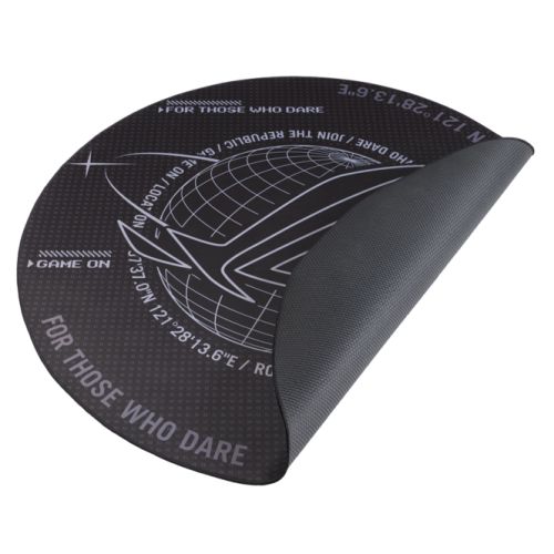 Asus ROG Cosmic Polyester Floor Mat, Space-Themed, Non-Slip Base, 117cm Diameter-0