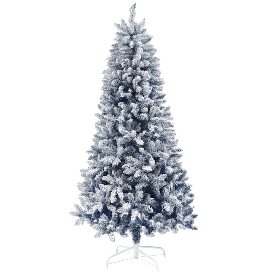 Flocked Artificial Christmas Tree