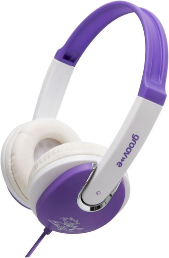 Groov-e 3.5mm Jack Kidz DJ Style Headphones - Violet - GV-590/VIOLET-0