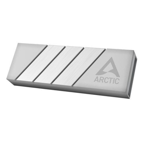 Arctic M2 Pro (Silver) M.2 SSD Heatsink, For Single & Double Sided M.2 2280 Modules, Thermal Pads Included-0