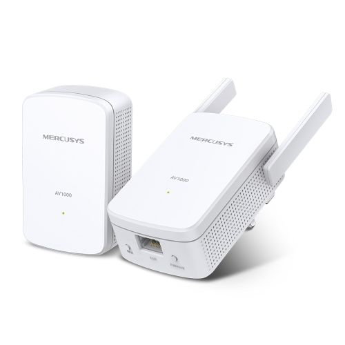 Mercusys (MP510 KIT) 300Mbps Wireless N Powerline Adapter Kit, AV2 1000, 1-Port-0