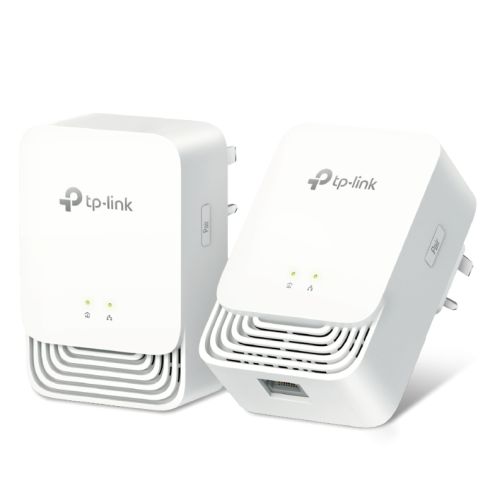 TP-LINK (PG1200 KIT) Wired 607Mbps G.hn1200 Powerline Adapter Kit, 1+1 GB Port, Power Saving Mode-0