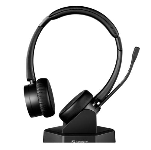 Sandberg Bluetooth Office Headset Pro+, Dual Connection, Charging Dock, Noise-Reducing Mic, Busy Light, 5 Year Warranty-0