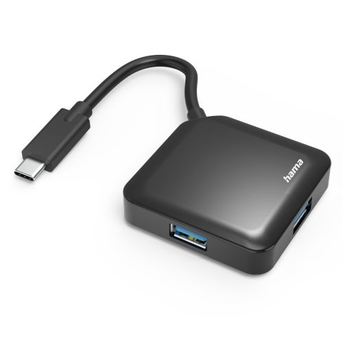 Hama 4-Port USB-C Hub, 4x USB-A, USB Powered-0