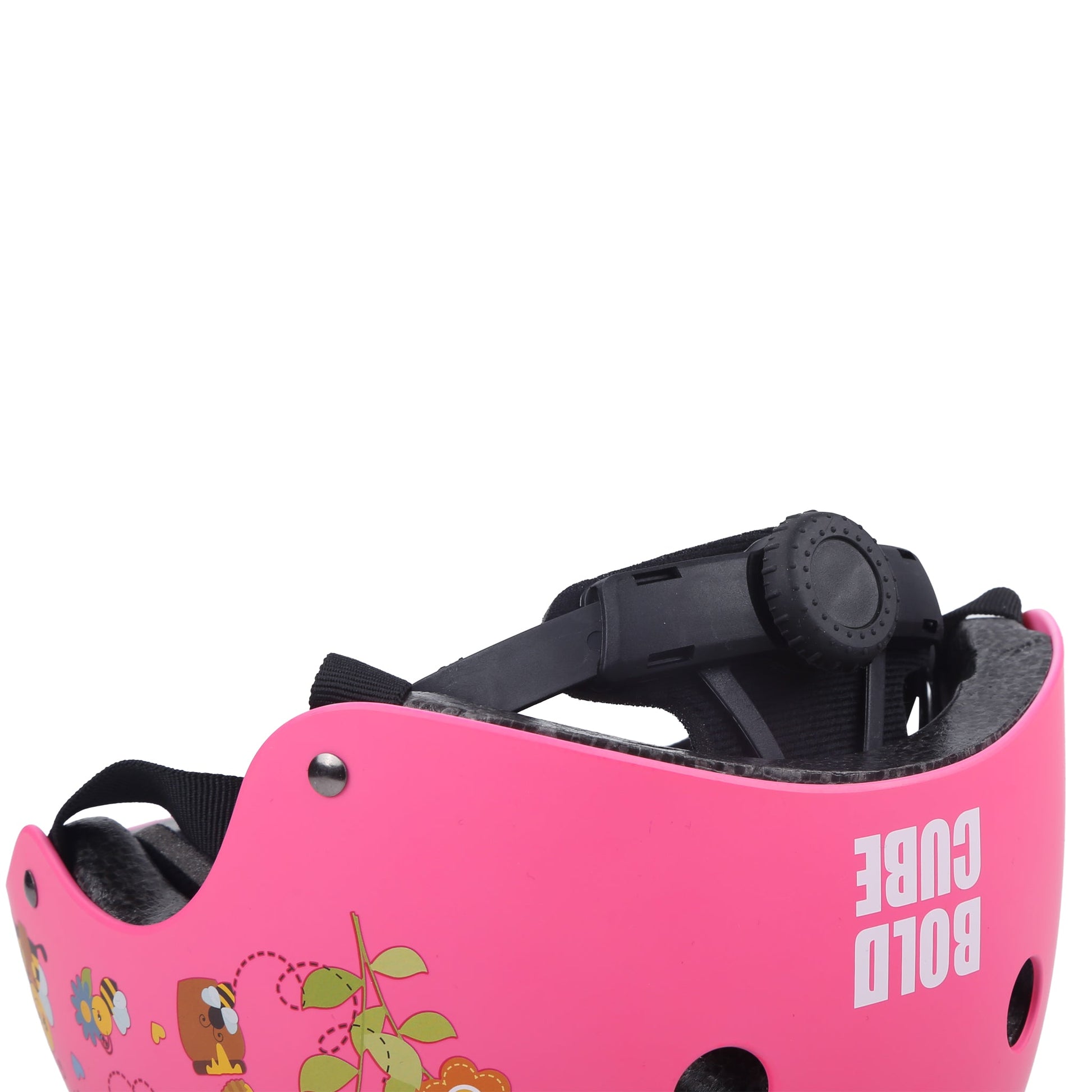 Bee Garden Pink - Kids Helmet-2