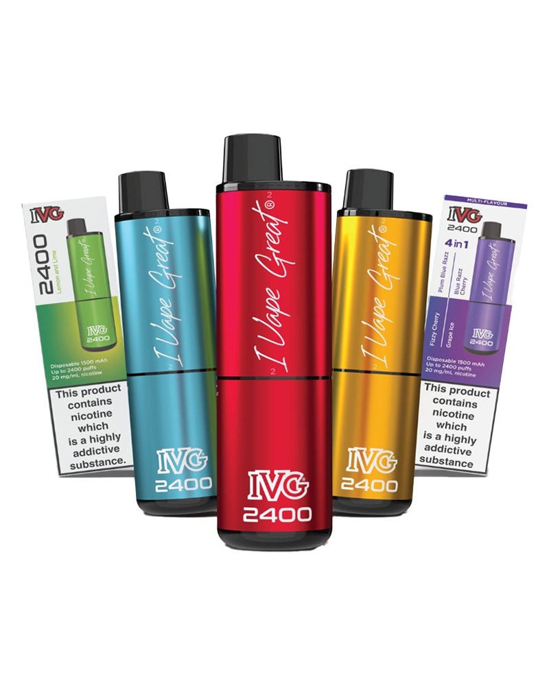 4 in 1 IVG Air 2400 Disposable Vape-0