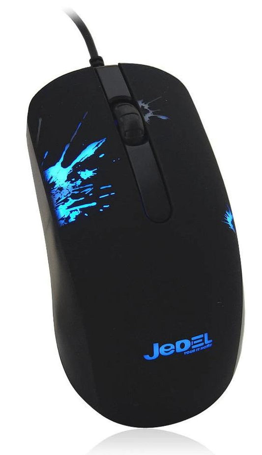 Jedel M67 LED Backlit Gaming Mouse With 7 Colours - MSE-JED-M67-0