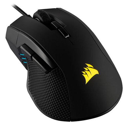 Corsair Ironclaw RGB FPS/MOBA Lightweight Gaming Mouse, Contoured Shape, Omron Switches, 18000 DPI, 7 Programmable Buttons-0