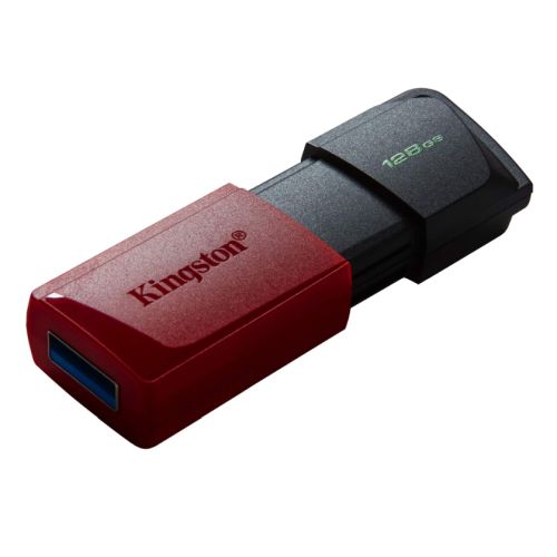 Kingston 128GB DataTraveler Exodia M USB 3.2 Gen1 Memory Pen, Moving Cap, Key Ring-0