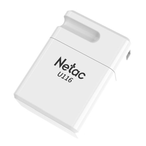 Netac 32GB U116 Ultra Mini USB 3.2 Gen1 Memory Pen, Cap, Lanyard Hole, Software Encryption-0