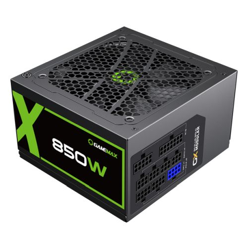 GameMax 850W GX850W PSU, Fully Modular, 80+ Gold, 12cm FDB Fan, Power Lead Not Included-0