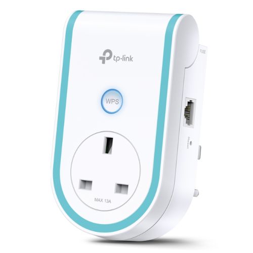 TP-LINK (RE365) AC1200 Dual Band Wall-Plug WiFi Range Extender, 10/100 LAN, AC Pass Through-0