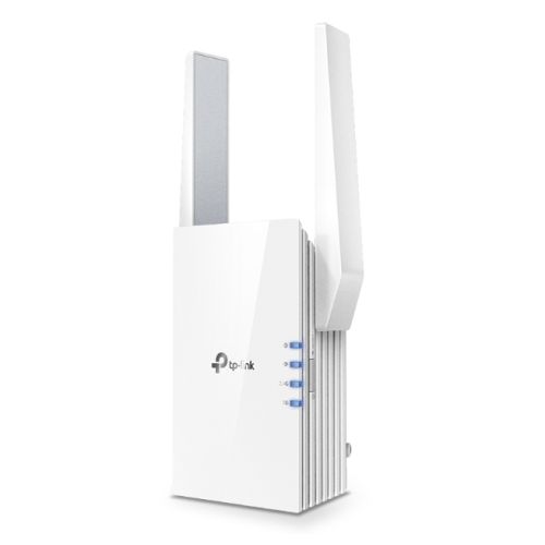 TP-LINK (RE505X) AX1500 (300+1200) Dual Band Wall-Plug Wi-Fi 6 Range Extender, 1 x GB LAN, AP Mode-0