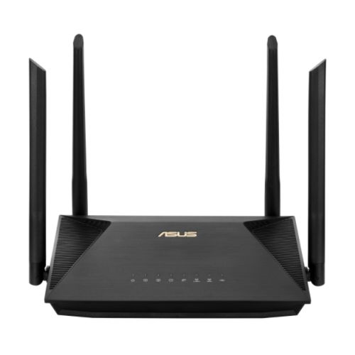 Asus (RT-AX53U) AX1800 (1201+574Mbps) Wireless Dual Band Wi-Fi 6 Router, MU-MIMO & OFDMA, AiProtection, 4-port, USB-0