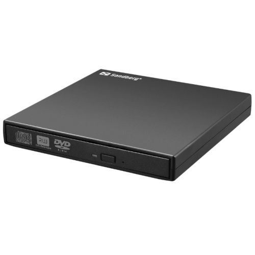 Sandberg (133-66) External DVD Re-Writer, USB, 8x, Black-0