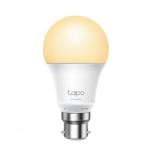 TP-LINK (TAPO L510B) Wi-Fi LED Smart Light Bulb, Dimmable, Schedule, App/Voice Control, Bayonet Fitting-0