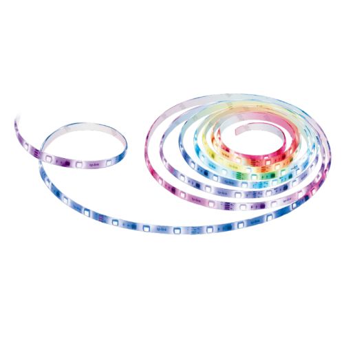 TP-LINK (TAPO L920-5) Smart Wi-Fi Light Strip, Multicolour, Custom Colour Zones, App/Voice Control, Schedule & Timer, 5 Metres (Cuttable)-0