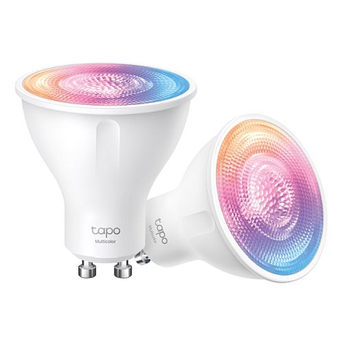 TP-LINK (TAPO L630 2-Pack) Smart Wi-Fi Spotlight (Multicolour), Single Unit, White Tunable, Dimmable, Schedule & Timer, App/Voice Control, GU10 Lamp Base-0