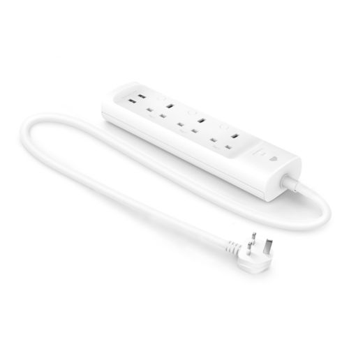 TP-LINK (KP303) Kasa Smart Wi-Fi Power Strip, 3 Outlets, 2 USB, App/Voice Control, Surge Protection-0