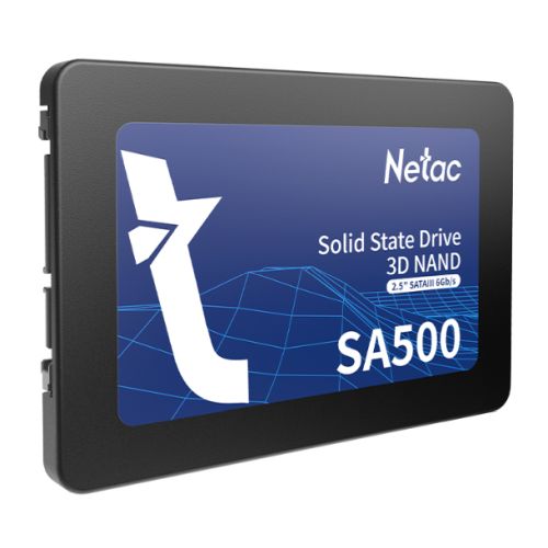 Netac 1TB SA500 SSD, 2.5", SATA3, 3D NAND, R/W 530/475 MB/s, 7mm-0