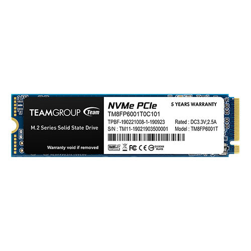 Team 1TB MP33 M.2 NVMe Gen3 SSD, M.2 2280, PCIe3, R/W 1800/1500 MB/s-0