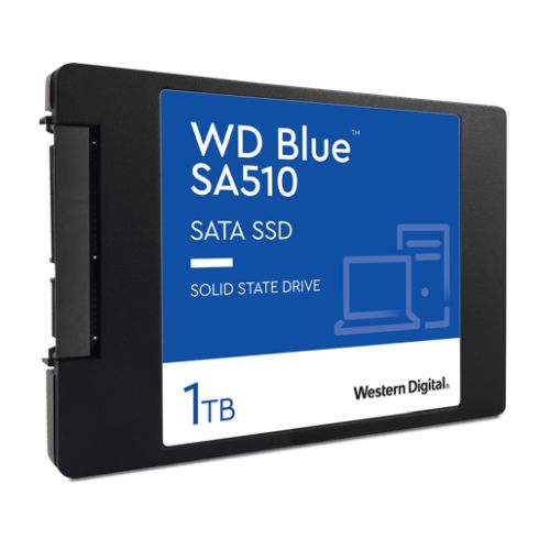 WD 1TB Blue SA510 G3 SSD, 2.5", SATA3, R/W 560/520 MB/s, 90K/82K IOPS, 7mm-0