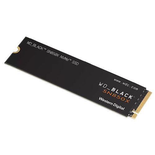 WD 1TB Black SN850X M.2 NVMe SSD, M.2 2280, PCIe4, TLC 3D NAND, R/W 7300/6300 MB/s, 800K/1,100K IOPS, No Heatsink-0