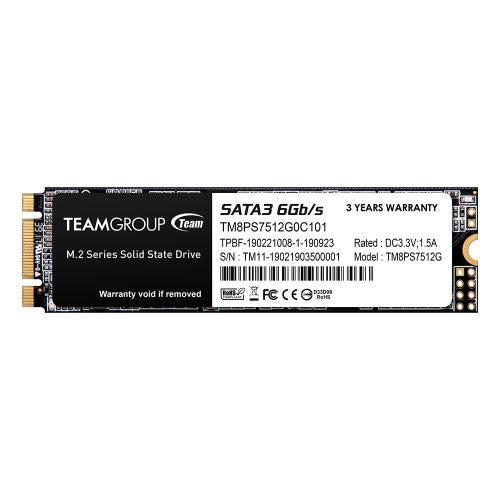 Team 512GB MS30 M.2 SATA SSD, M.2 2280, SATA3, R/W 530/430 MB/s-0