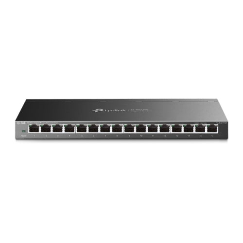 TP-LINK (TL-SG116E) 16-Port Gigabit Unmanaged Pro Switch, Steel case-0