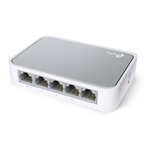 TP-LINK (TL-SF1005D V16) 5-Port 10/100Mbps Unmanaged Desktop Switch, Plastic Case-0