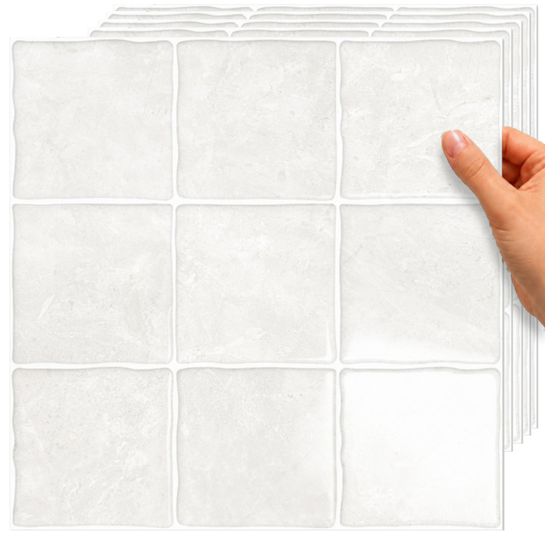 Glossy Stone White