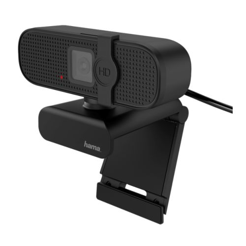 Hama C-400 FHD Webcam with Mic, 1080p, 30fps, Closable Lens, 360° Swivel Range, 70° Visual Angle-0