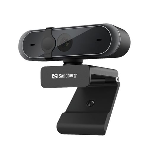 Sandberg USB FHD Webcam Pro, 5MP, Omni-directional Mics, HD Video Calling, Autofocus & Light Correction, 80° Viewing Angle, 5 Year Warranty-0