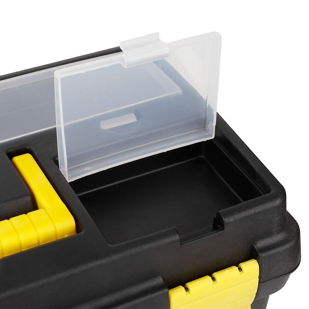 G-559-3 Large Medium Plastic Toolbox Lockable Removable Storage Box Tool Case