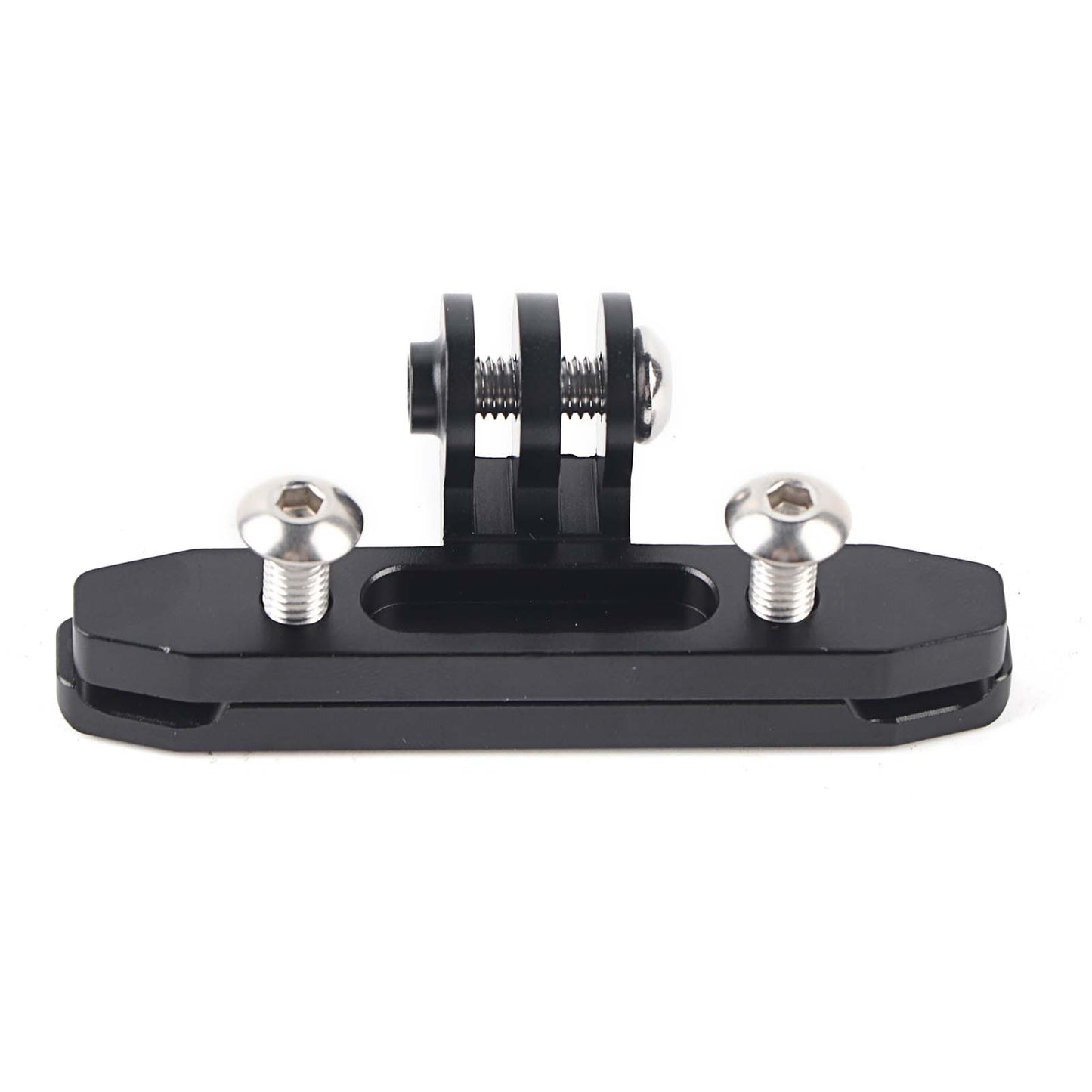 Aluminium Alloy Black Bike Base Bicycle Saddle Cushion Clip Mounting for Gopro Hero6/5/4/3 Camera