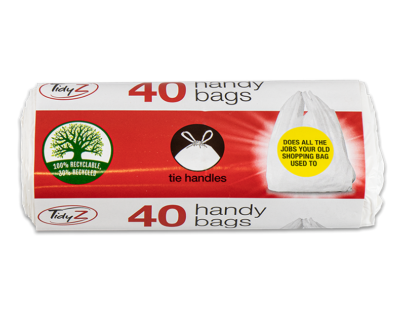 Pack of 40 TidyZ Handy Carrier Bags-0