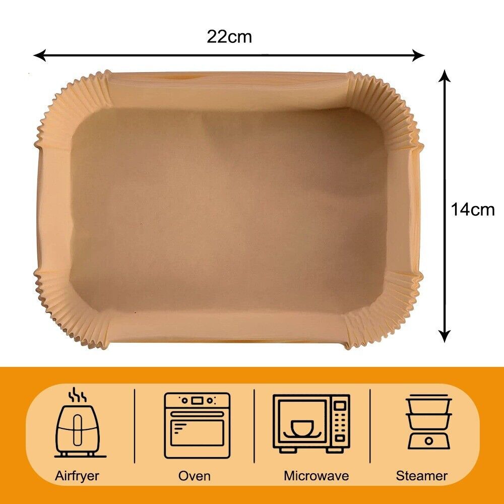 Disposable Air Fryer Paper Liners, Air Fryer Non-stick Accessories