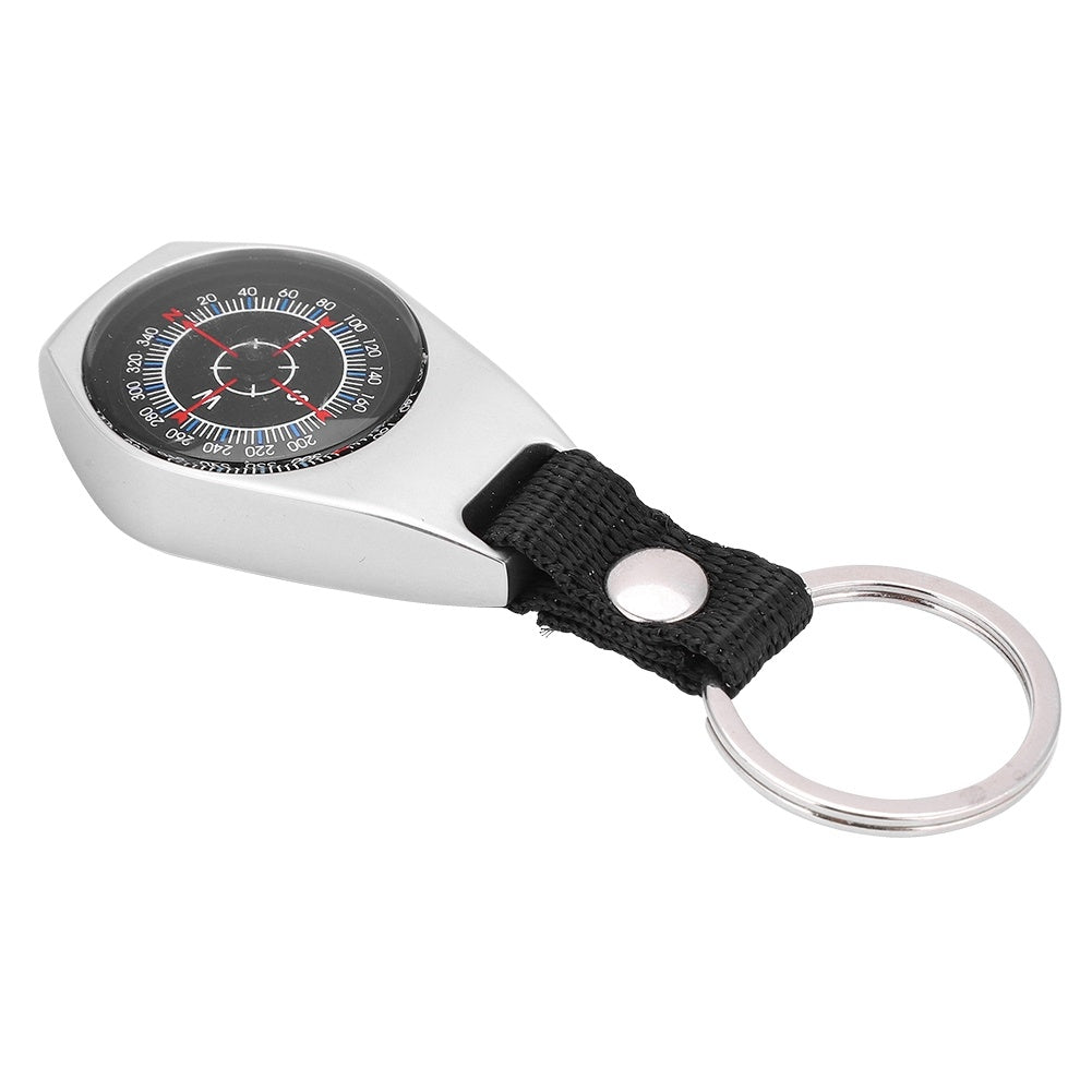 Durable Zinc Alloy Professional Handheld Compass for Camping Hiking Outdoor Sports