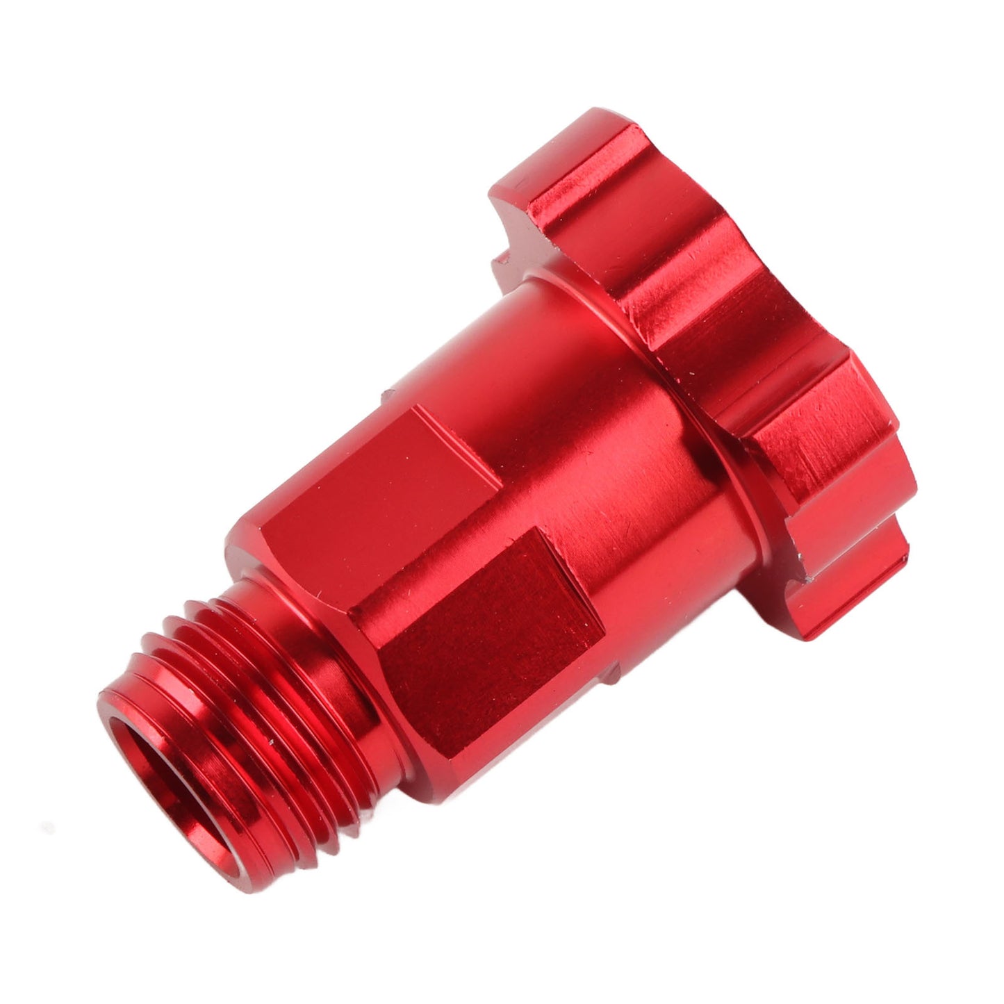 M16 1.5mm Spray Cup Connector Pot Joints Stainless Steel Disposable Pot Connector Airbrush Adapter External Thread