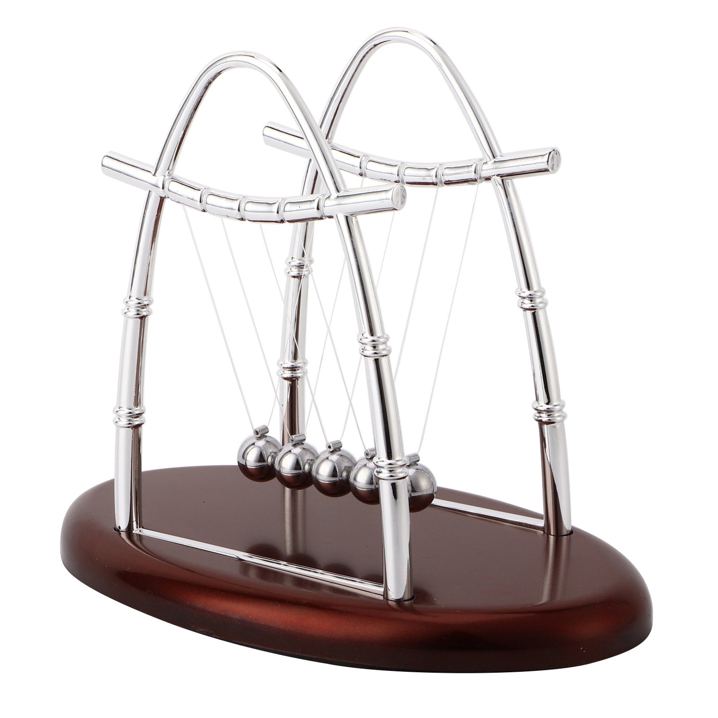 Newton's Cradle Balance Steel Balls Physics Science Pendulum Ornaments Toy Desk