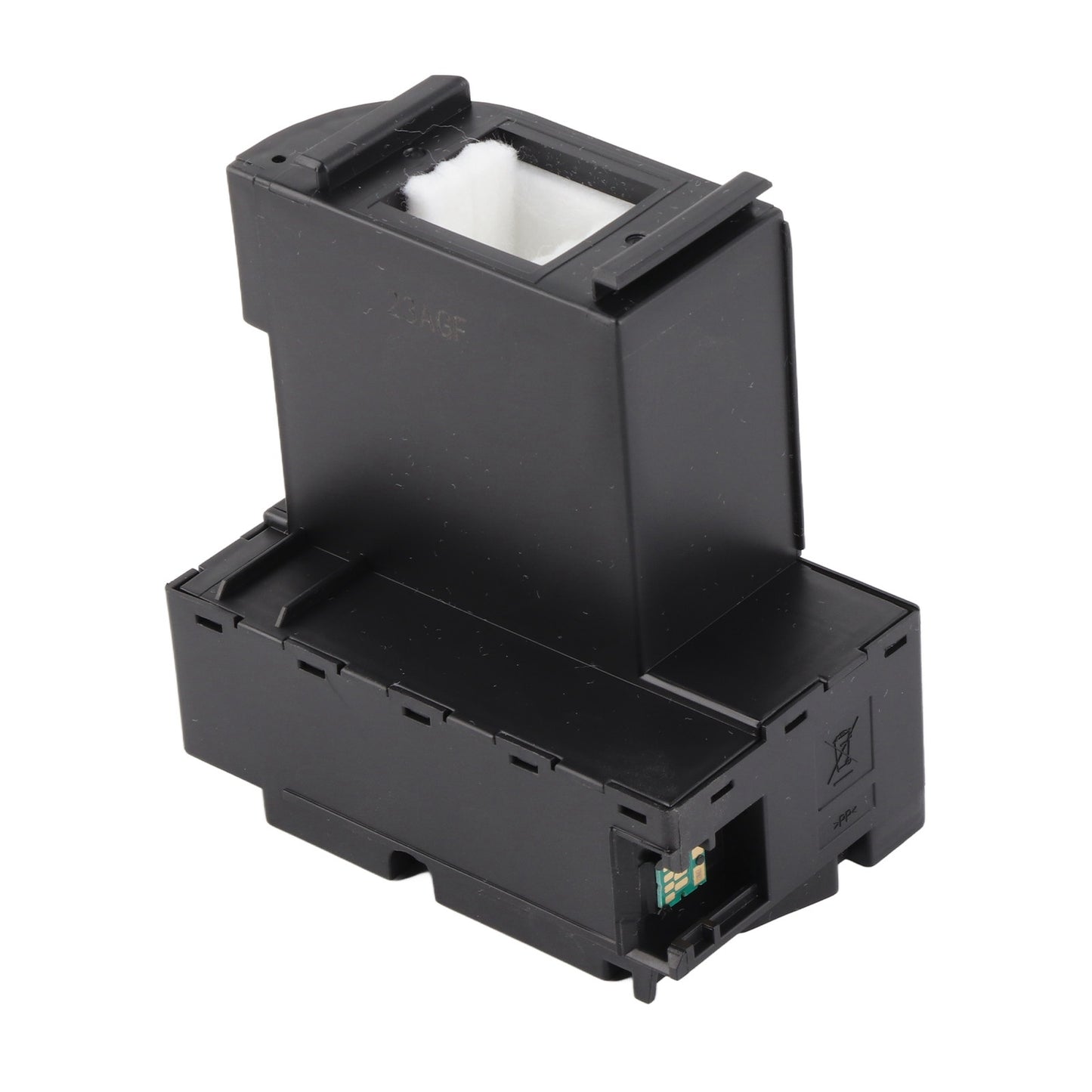 Maintenance Box Replacement Smart Chip Built in Sponge Plastic Ink Waste Box Printer Accessory T04D1