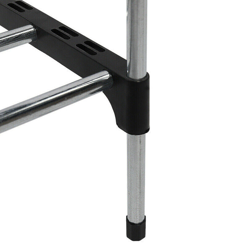 4TIER Shoe Rack Stand Heavy Duty Sturdy Storage Lightweight Compact Space Saving