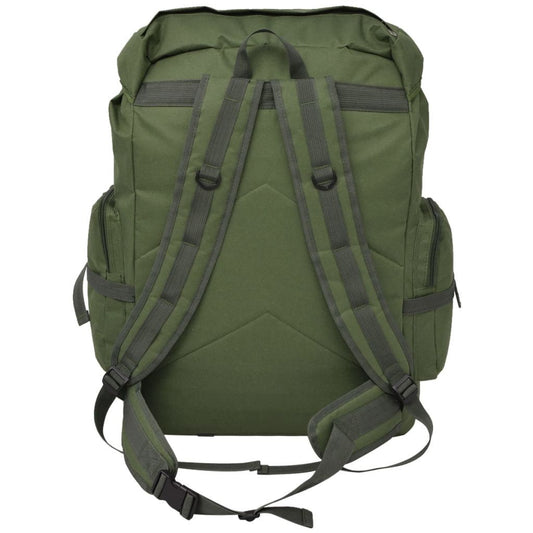 vidaXL Army-Style Backpack 65 L Green