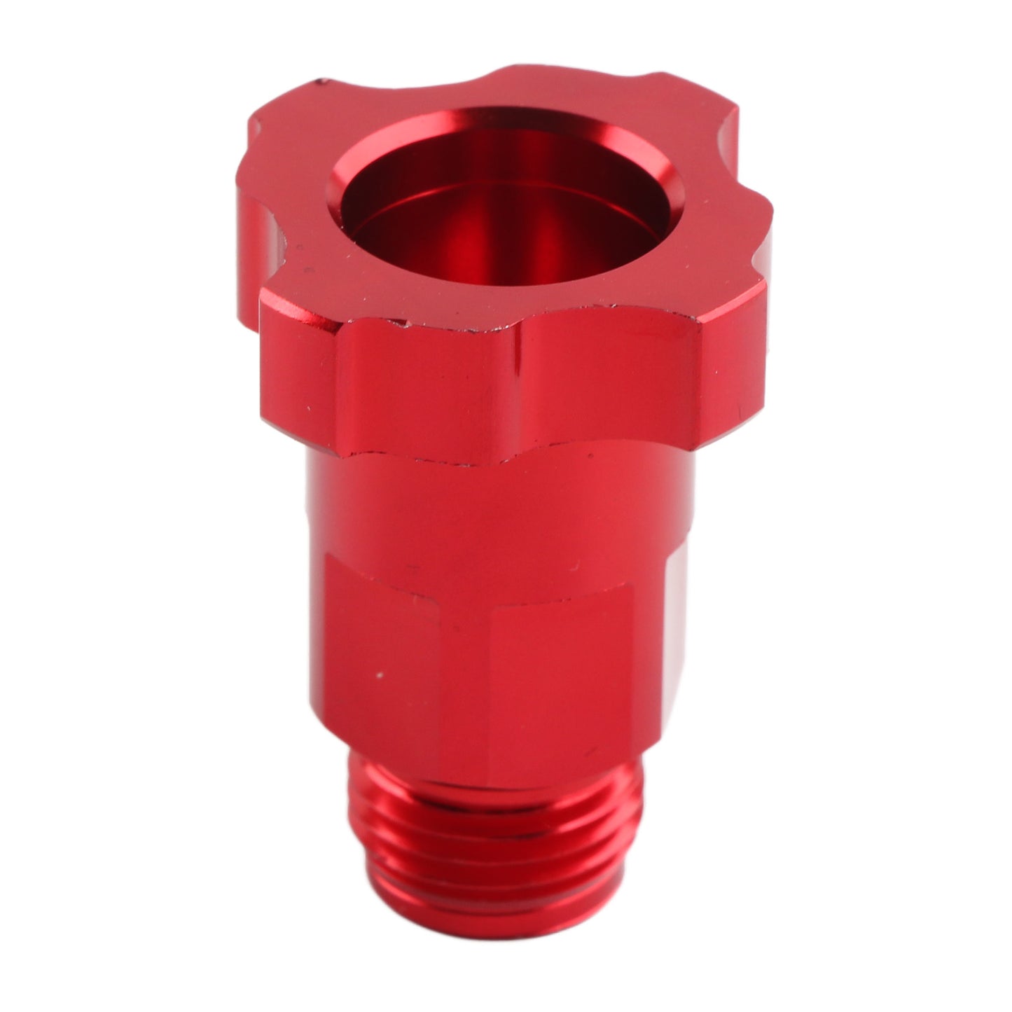 M16 1.5mm Spray Cup Connector Pot Joints Stainless Steel Disposable Pot Connector Airbrush Adapter External Thread