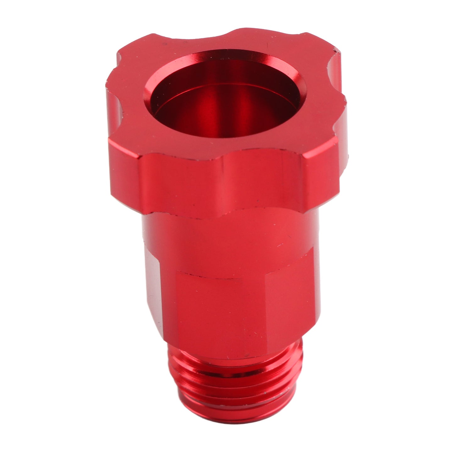 M16 1.5mm Spray Cup Connector Pot Joints Stainless Steel Disposable Pot Connector Airbrush Adapter External Thread